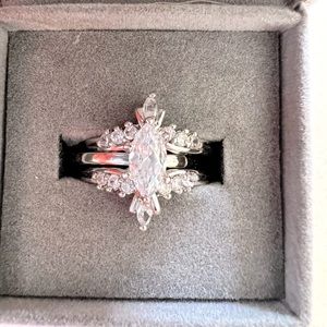 Sterling Silver Ring set - Size 10